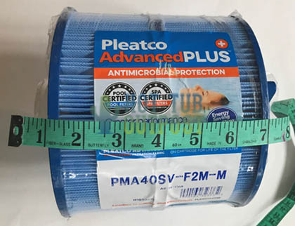 Pleatco PMA40SV-F2M-M Eco-Pur Spa Filter Microban Master Spas Filter