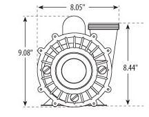 Executive pump dimensions