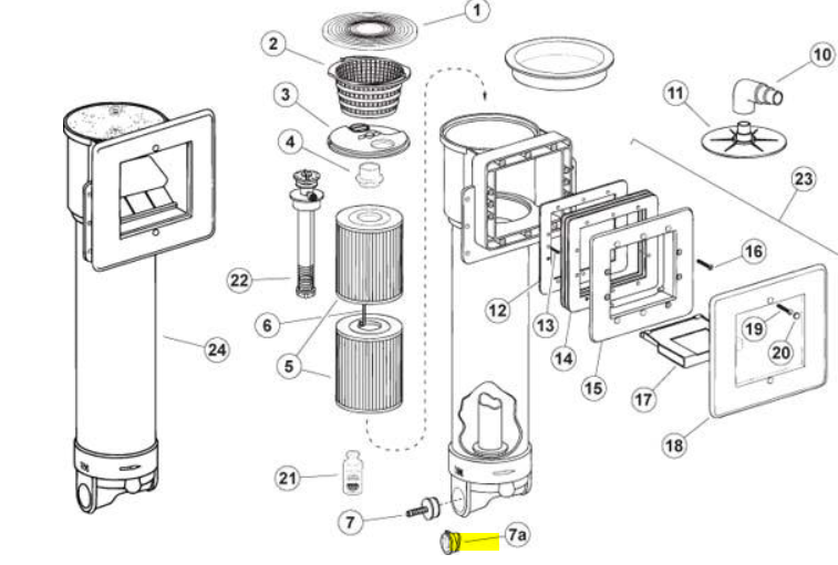 valve filter pentair
