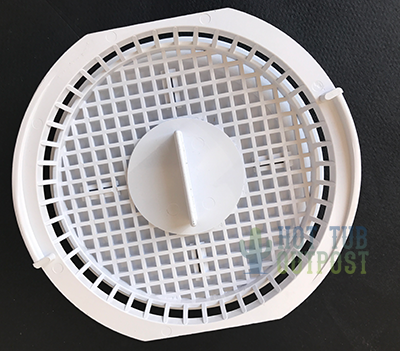 white pentair filter basket lid