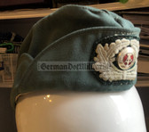wo343 - Volkspolizei VP VoPo Police Female Officer Schiffchen Overseas hat - size 54