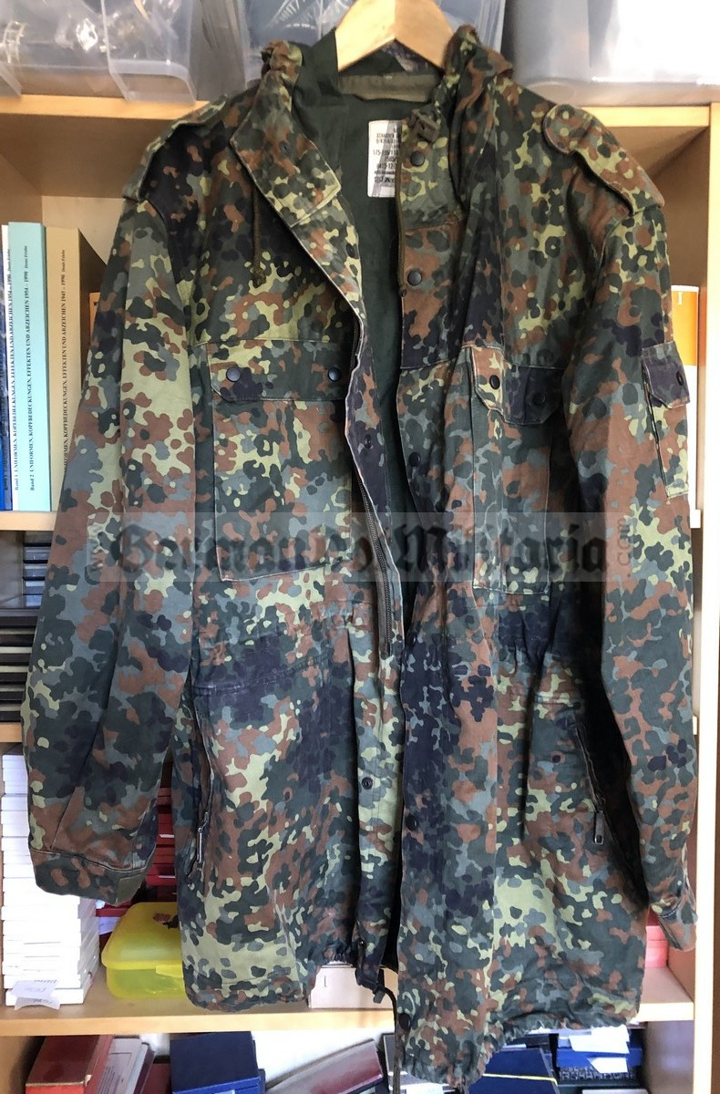 gw012 - c1998 dated Bundeswehr Flecktarn camo smock parka coat with ...