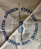 oo184 - c1970s City of Dresden Saxony commemorative scarf