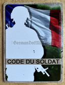 jh002 - French Army soldier code of conduct