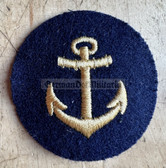 pa057 - Volksmarine Kuestendienst Specialist Sleeve Patch for conscripts - blue