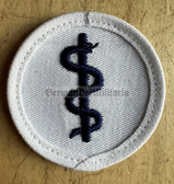 pa064 - Volksmarine Medical Corps - Sleeve Patch for EM - white