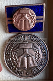 om352 - 10 - c1960s enamel Youth Work award medal in original box