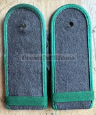 sbgt003b - UNTEROFFIZIERSSCHUELER - NCO Student - Grenztruppen - Border Guards - pair of shoulder boards