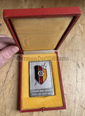 oo006 - 12 - Stasi MfS Staatssicherheit - plaque/presentation table medal in case