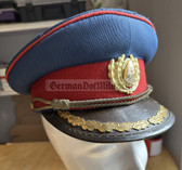 rp033 - c1982 dated communist Romanian Army senior officer visor hat - size 55