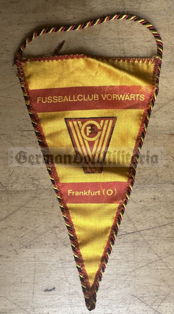 oo228 - NVA football club FC Vorwaerts Frankfurt/Oder Wimpel Pennant ...