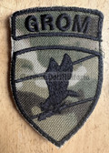 pa073 - GROM Polish special forces velcro patch
