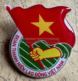 v097 - 2 - Vietnamese Ho Chi Minh Communist youth member badge