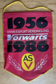 oo004 - East German Wimpel Pennant - NVA sports organisation ASV 30 years anniversary