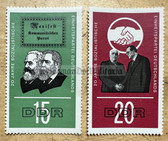 od166 - 20th anniversary of the SED postage stamps set
