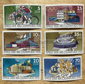 od159 - c1976 Olympic Games - postage stamp set
