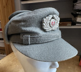 wo363 - c1962 dated NVA Army & MfS Stasi & Grenztruppen Winter hat - size 55