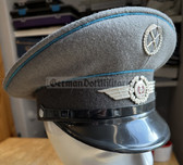 wo446 - NVA Air Force conscript soldier visor hat - size 56