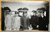 wpc051 - c1960s NVA group of soldiers in barracks - black collar uniforms