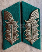 om225 - original Grenztruppen Border Guards General pair of collar tabs for coats and jackets
