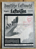 aa168 - DEUTSCHE LUFTWACHT - German aeronautical engineering magazine - issue December 1935