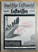 aa169 - DEUTSCHE LUFTWACHT - German aeronautical engineering magazine - issue February 1935