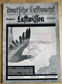 aa170 - DEUTSCHE LUFTWACHT - German aeronautical engineering magazine - issue April 1935