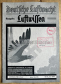 aa171 - DEUTSCHE LUFTWACHT - German aeronautical engineering magazine - issue June 1935