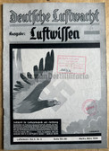 aa172 - DEUTSCHE LUFTWACHT - German aeronautical engineering magazine - issue March 1936