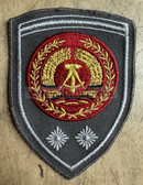 pa032 - NVA Army FAEHNRICH RANK SLEEVE PATCH - warrant officer - from 1974 to 1979 - 3 stars = more than 20 years service