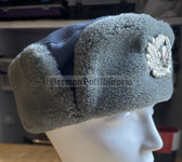wo063 - female Zollverwaltung Customs Duane Ushanka Winter hat cap - size 55
