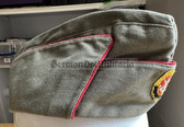 wo102 - c1960s East German GST paramilitary youth overseas cap Schiffchen with pull down flaps - size 56