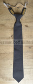 wo121 - FEMALE light grey DDR Uniform Tie - Strafvollzug Prison Service & TraPo transport police & Fire Service - Gala Uniform