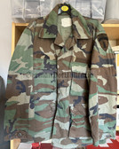 aa231 - US Army Berlin Brigade Woodland camo jacket - 45" chest