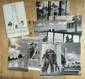 aa253 - c1968 KZ Concentration Camp Sachsenhausen memorial - set of 8 East German postcards
