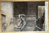 aa285 - WW1 anti-German French propaganda postcard - German cruelty 