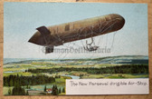 aa331- pre-WW1 British Zeppelin Airship postcard - Parseval 