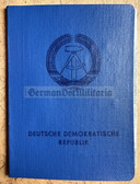 aa299 - c1987 East German Personalausweis ID book for a man from Berlin