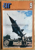 wz143 - NVA & Grenztruppen soldier magazine AR Armeerundschau from September 1975