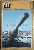 wz148 - NVA & Grenztruppen soldier magazine AR Armeerundschau from January 1973