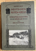 aa363 - c1900 German Red Cross aid to the Boers in the war with Britain - photos - very scarce book