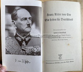 aa413 - c1942 FRANZ RITTER VON EPP - biography with photos - Freikorps leader and Governor of Bavaria