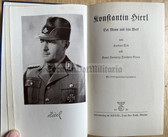 aa412 - c1939 KONSTANTIN HIERL - biography with photos - Leader of the RAD Reichsarbeitsdienst