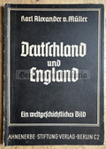 aa373 - c1939 DEUTSCHLAND UND ENGLAND - about the historical relationship between the two countries