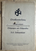 aa375 - c1935 rules & regulations for membership management in the NSV NS Volkswohlfahrt