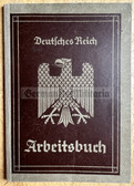 aa496 - c1936 Deutsches Reich Arbeitsbuch for a man from Pirna in Sachsen - truck driver