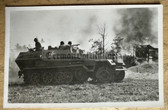 aa461 - Wehrmacht half truck Halbkette - wartime postcard