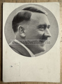 aa468 - Adolf Hitler portrait postcard with special cancellation