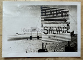 aa536 - Africa El Alamein British Army Salve Yard sign photo