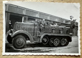 aa565 - Wehrmacht Heer Halbkette half truck armoured vehicle